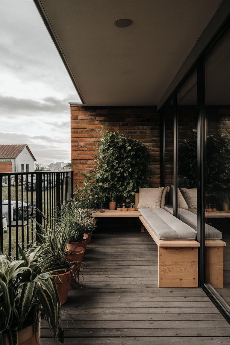 Platzsparend und elegant: Schmale Balkone richtig gestalten – Art By Ariana