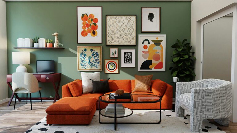wandgestaltung wohnzimmer – so EINFACH gehts