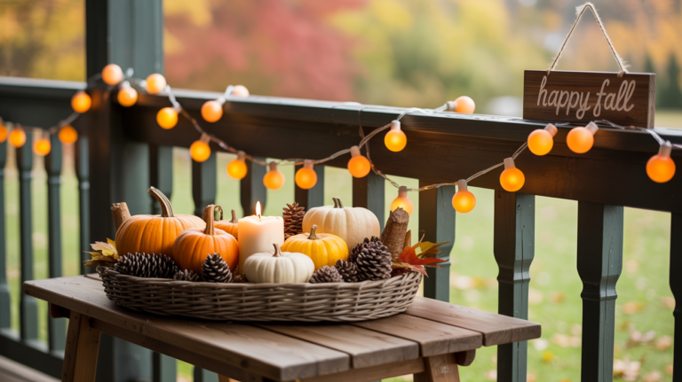 15 Herbstliche Deko ideen für Deine Veranda