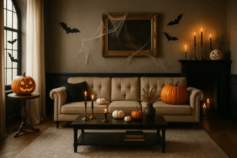 Ästhetische Halloween Deko 2025 für ein stilvolles Zuhause