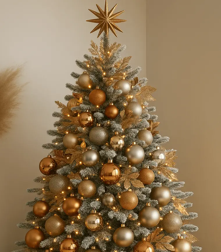 Weihnachtsbaum Trendfarben 2025: 10 stilvolle Deko Ideen