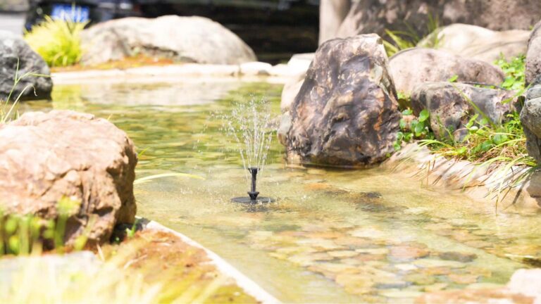 5 Solar Gartenbrunnen Ideen mit POPOSOAP im Test