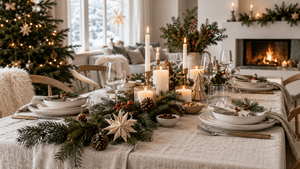 Schöne skandinavische Tischdeko für Weihnachten entdecken: 22 Ideen
